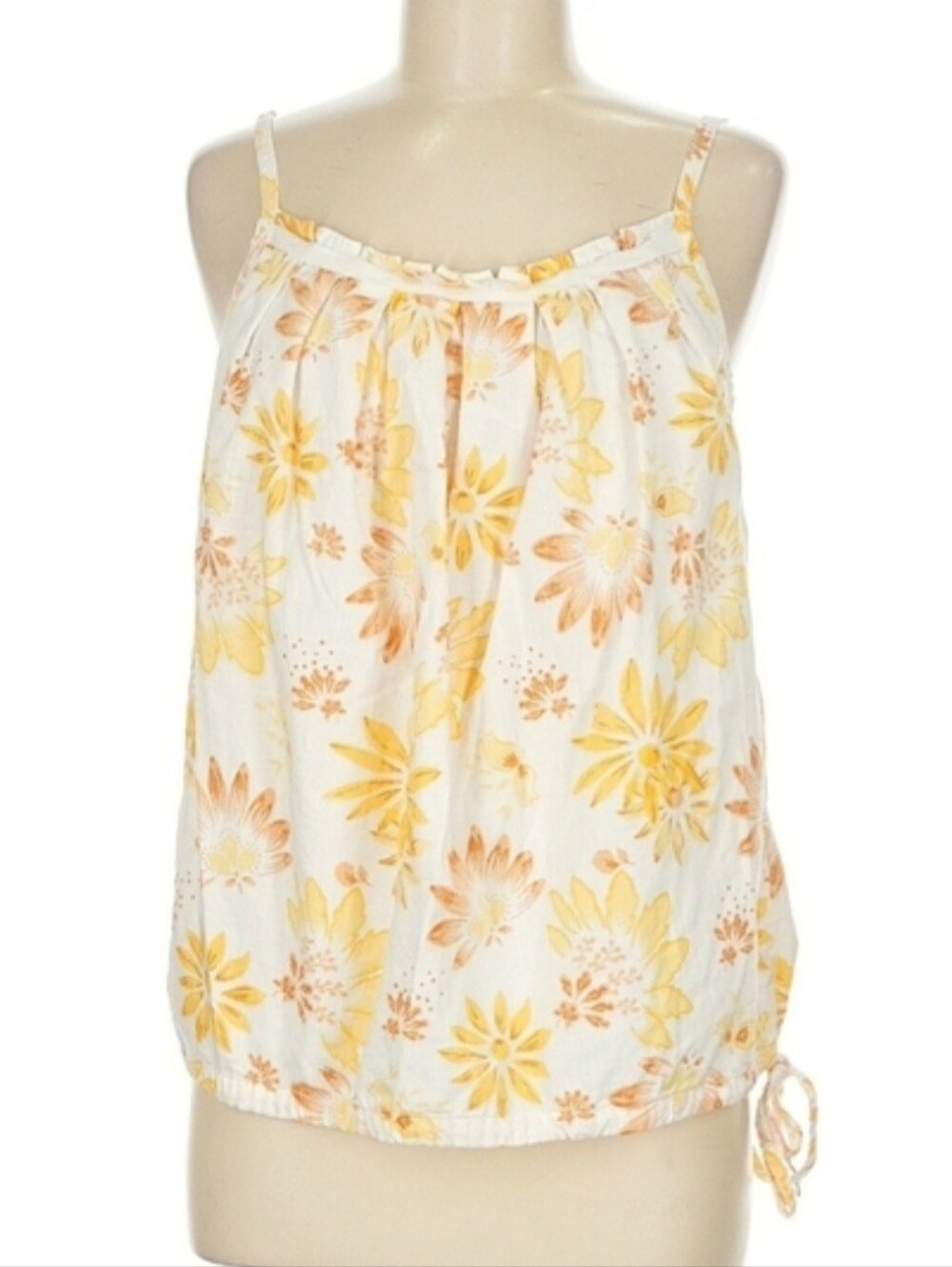 Gap Limited Edition Sunshine Floral Drawstring Cami Tank